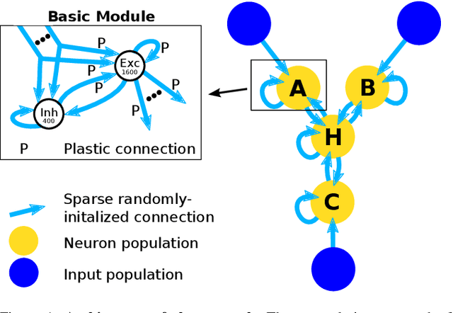 Figure 1 for Learning and Inferring Relations in Cortical Networks