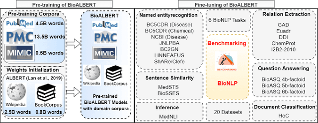 Figure 2 for Benchmarking for Biomedical Natural Language Processing Tasks with a Domain Specific ALBERT