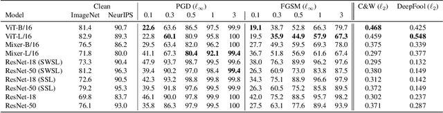 Figure 1 for Adversarial Robustness Comparison of Vision Transformer and MLP-Mixer to CNNs