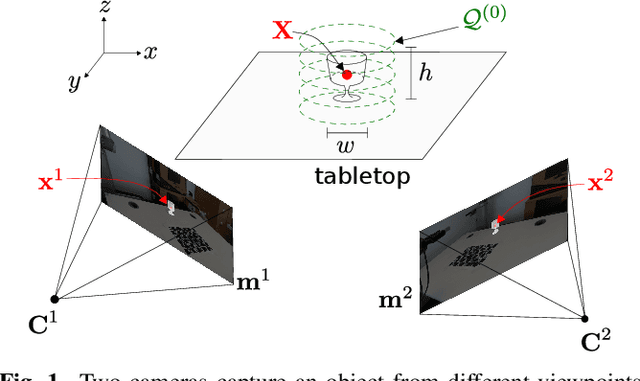 Figure 2 for Multi-view shape estimation of transparent containers