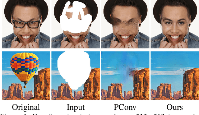 Figure 1 for Generator Pyramid for High-Resolution Image Inpainting