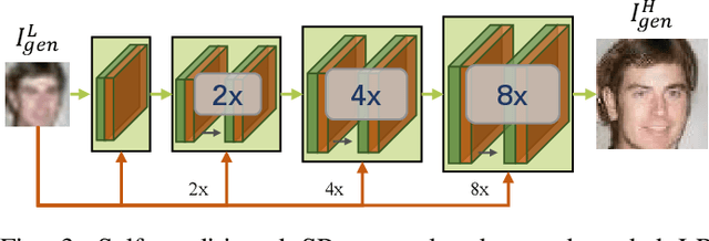 Figure 4 for SelFSR: Self-Conditioned Face Super-Resolution in the Wild via Flow Field Degradation Network