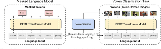 Figure 3 for Vokenization: Improving Language Understanding with Contextualized, Visual-Grounded Supervision
