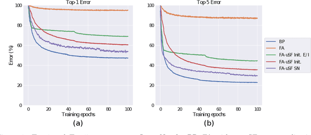 Figure 1 for Feedback alignment in deep convolutional networks