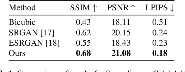 Figure 2 for A Generative Model for Hallucinating Diverse Versions of Super Resolution Images