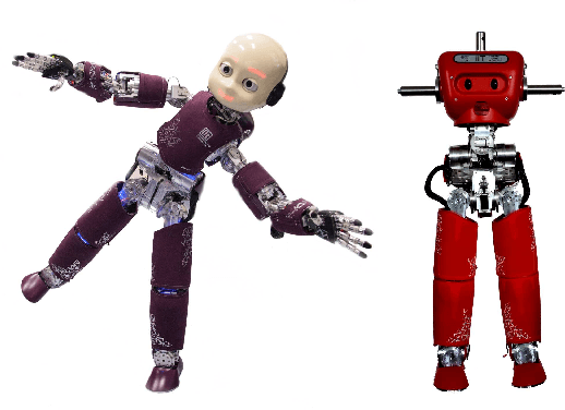 Figure 1 for Walking of the iCub humanoid robot in different scenarios: implementation and performance analysis