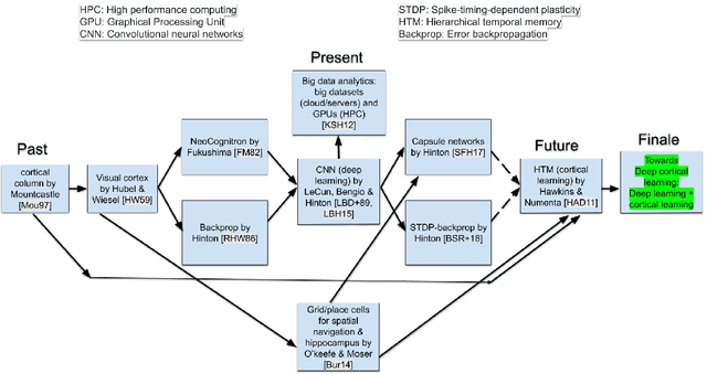 Figure 1 for Deep learning research landscape & roadmap in a nutshell: past, present and future -- Towards deep cortical learning