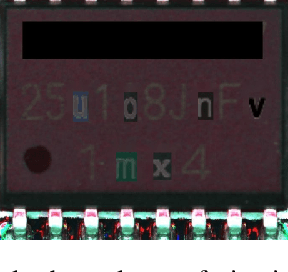 Figure 3 for 1st Place Solution to ICDAR 2021 RRC-ICTEXT End-to-end Text Spotting and Aesthetic Assessment on Integrated Circuit