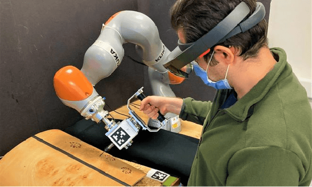 Figure 1 for Robot-Assisted Drilling on Curved Surfaces with Haptic Guidance under Adaptive Admittance Control