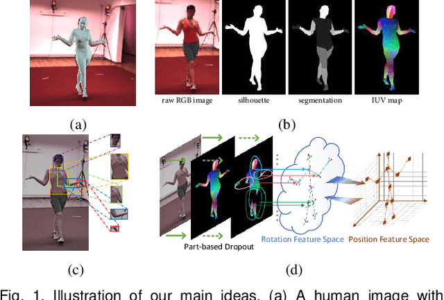 Figure 1 for Learning 3D Human Shape and Pose from Dense Body Parts