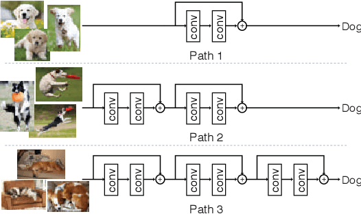 Figure 1 for BlockDrop: Dynamic Inference Paths in Residual Networks
