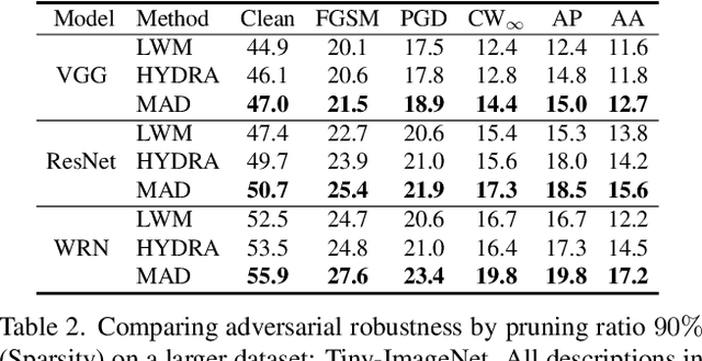 Figure 3 for Masking Adversarial Damage: Finding Adversarial Saliency for Robust and Sparse Network