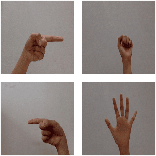 Figure 1 for Control of computer pointer using hand gesture recognition in motion pictures