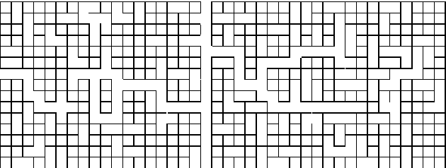 Figure 2 for Is swarm intelligence able to create mazes?