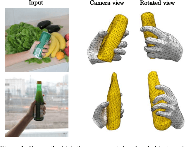 Figure 1 for Learning joint reconstruction of hands and manipulated objects