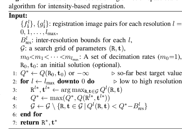 Figure 3 for Multiresolution Search of the Rigid Motion Space for Intensity Based Registration
