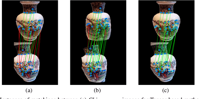 Figure 3 for Simplicial Complex based Point Correspondence between Images warped onto Manifolds