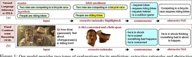 Figure 1 for Rationale-Inspired Natural Language Explanations with Commonsense