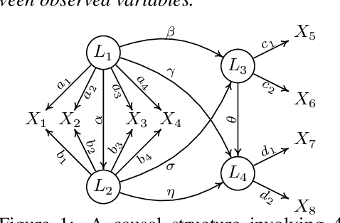 Figure 1 for Generalized Independent Noise Condition for Estimating Linear Non-Gaussian Latent Variable Graphs