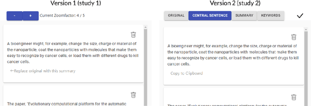 Figure 2 for Beyond Text Generation: Supporting Writers with Continuous Automatic Text Summaries