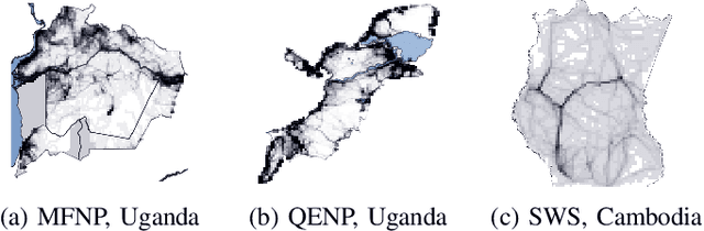 Figure 4 for Stay Ahead of Poachers: Illegal Wildlife Poaching Prediction and Patrol Planning Under Uncertainty with Field Test Evaluations