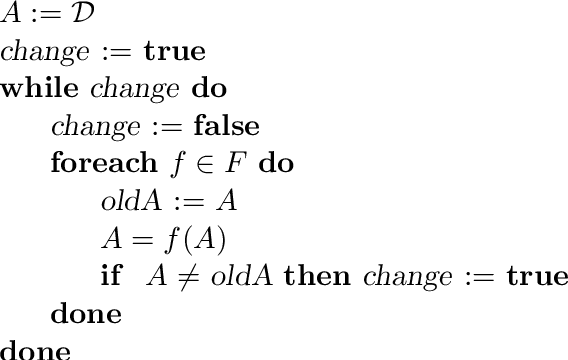 Figure 1 for The Complexity of Integer Bound Propagation