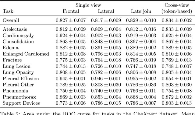 Figure 3 for Multi-view analysis of unregistered medical images using cross-view transformers