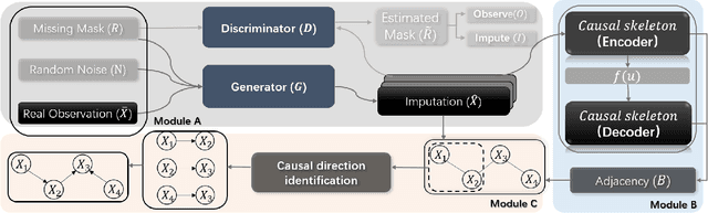 Figure 1 for Causal Discovery from Incomplete Data: A Deep Learning Approach