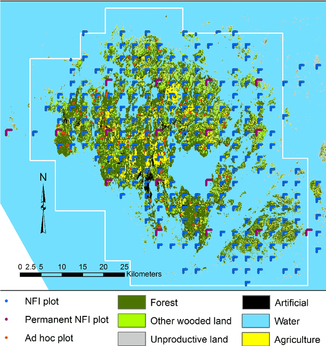 Figure 1 for Utilizing remote sensing data in forest inventory sampling via Bayesian optimization