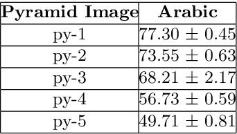 Figure 4 for Cursive Scene Text Analysis by Deep Convolutional Linear Pyramids