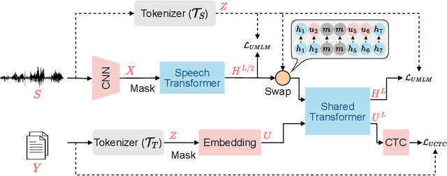 Figure 3 for SpeechLM: Enhanced Speech Pre-Training with Unpaired Textual Data
