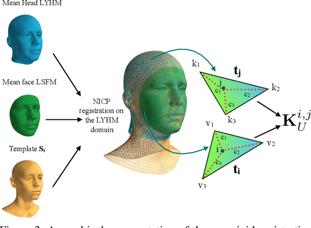 Figure 4 for Combining 3D Morphable Models: A Large scale Face-and-Head Model