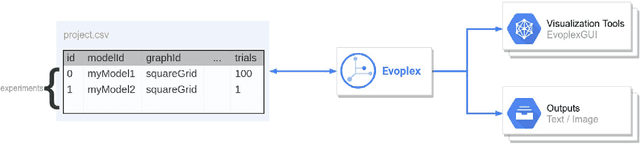 Figure 1 for Evoplex: A platform for agent-based modeling on networks