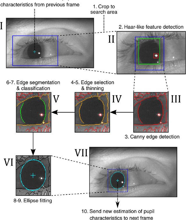 Figure 1 for Robust Video-Based Eye Tracking Using Recursive Estimation of Pupil Characteristics