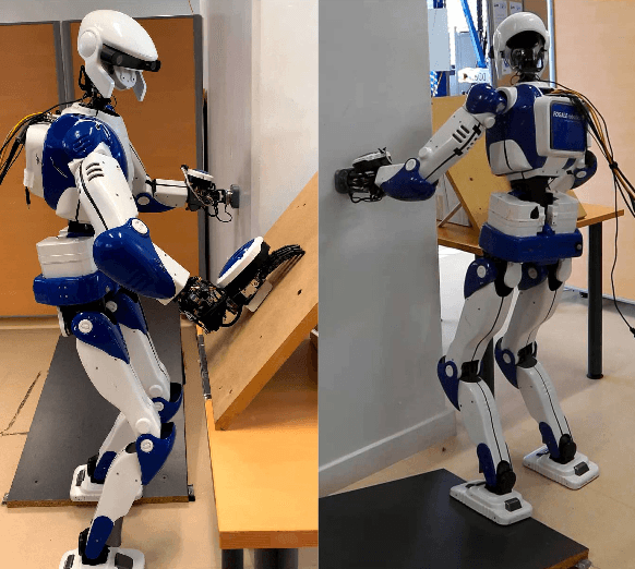 Figure 1 for Humanoid Control Under Interchangeable Fixed and Sliding Unilateral Contacts