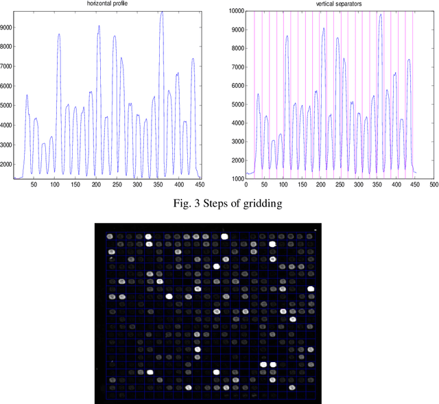 Figure 3 for Recognition of cDNA microarray image Using Feedforward artificial neural network