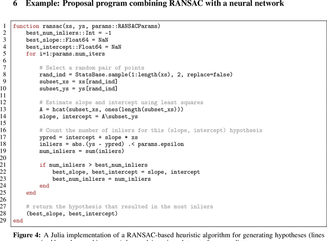 Figure 3 for Using probabilistic programs as proposals