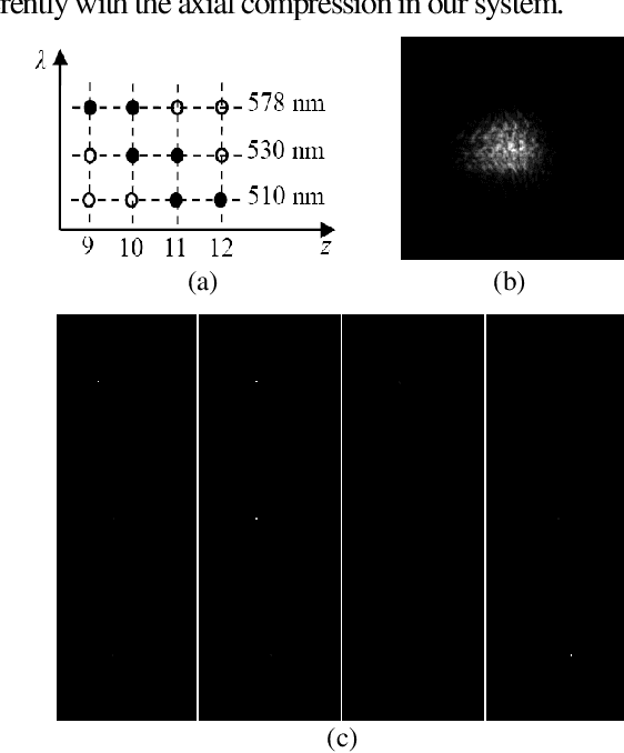 Figure 4 for Single-shot Compressed 3D Imaging by Exploiting Random Scattering and Astigmatism