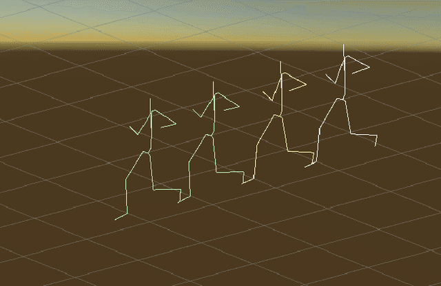 Figure 1 for Motion Inbetweening via Deep $Δ$-Interpolator