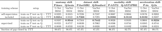 Figure 4 for Test-Time Training Can Close the Natural Distribution Shift Performance Gap in Deep Learning Based Compressed Sensing