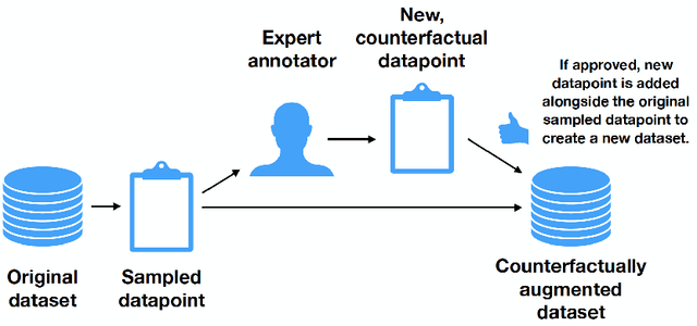 Figure 1 for Learning the Difference that Makes a Difference with Counterfactually-Augmented Data