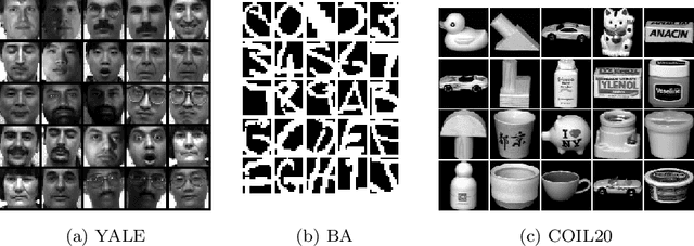 Figure 4 for Structured Graph Learning for Clustering and Semi-supervised Classification