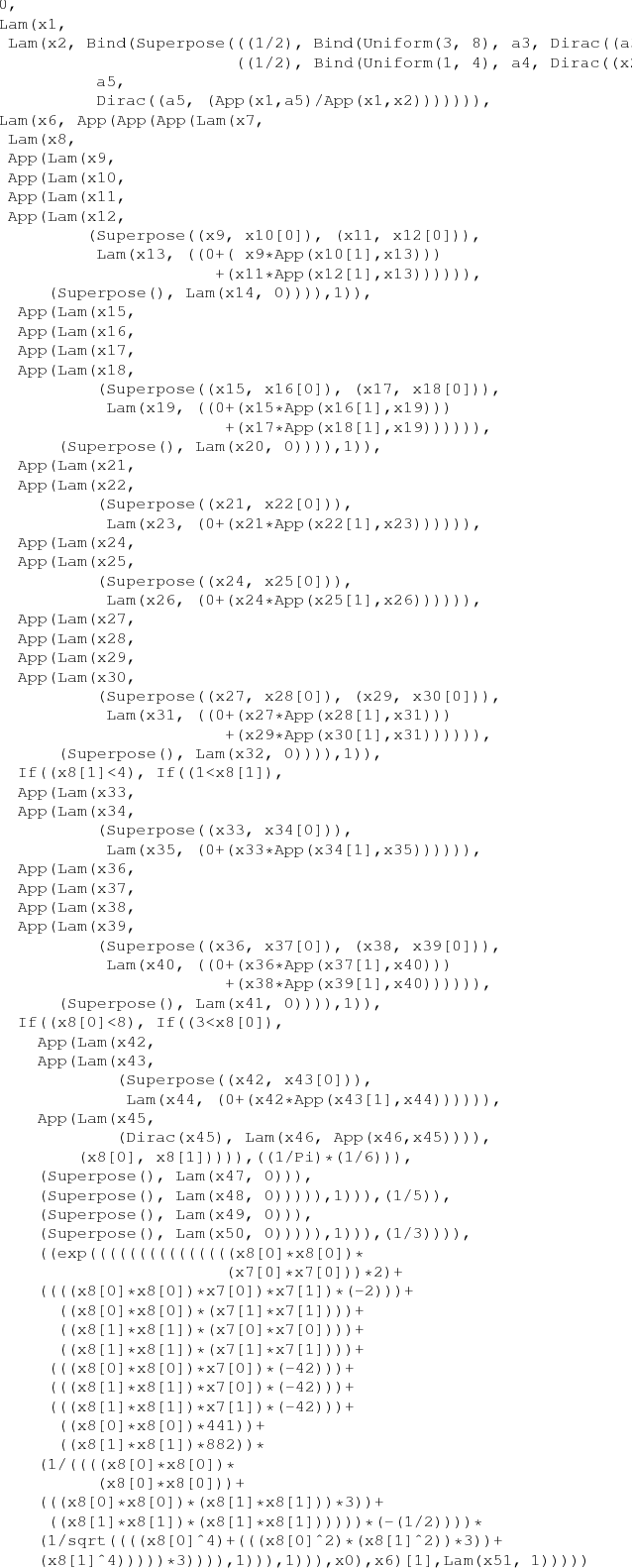 Figure 2 for Composing inference algorithms as program transformations