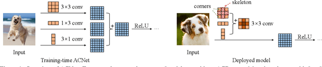 Figure 1 for ACNet: Strengthening the Kernel Skeletons for Powerful CNN via Asymmetric Convolution Blocks