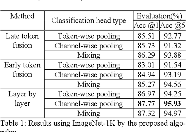 Figure 2 for Improved Image Classification with Token Fusion