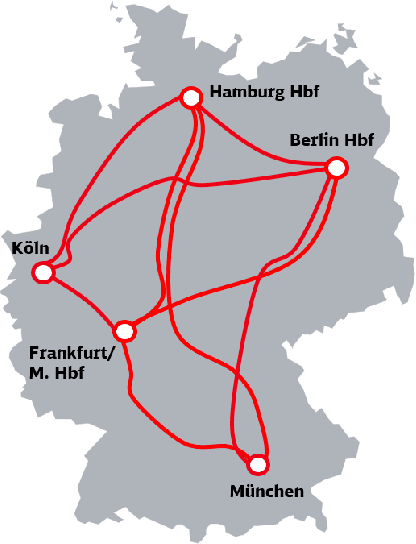 Figure 1 for Optimising Rolling Stock Planning including Maintenance with Constraint Programming and Quantum Annealing