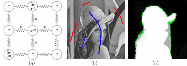 Figure 1 for An Iterative Boundary Random Walks Algorithm for Interactive Image Segmentation