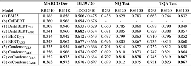 Figure 2 for Aggretriever: A Simple Approach to Aggregate Textual Representation for Robust Dense Passage Retrieval