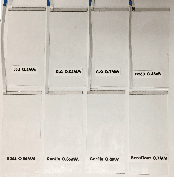 Figure 3 for How the Mechanical Properties and Thickness of Glass Affect TPaD Performance