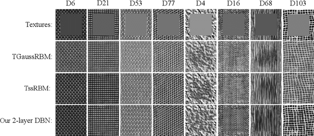 Figure 2 for Texture Modeling with Convolutional Spike-and-Slab RBMs and Deep Extensions